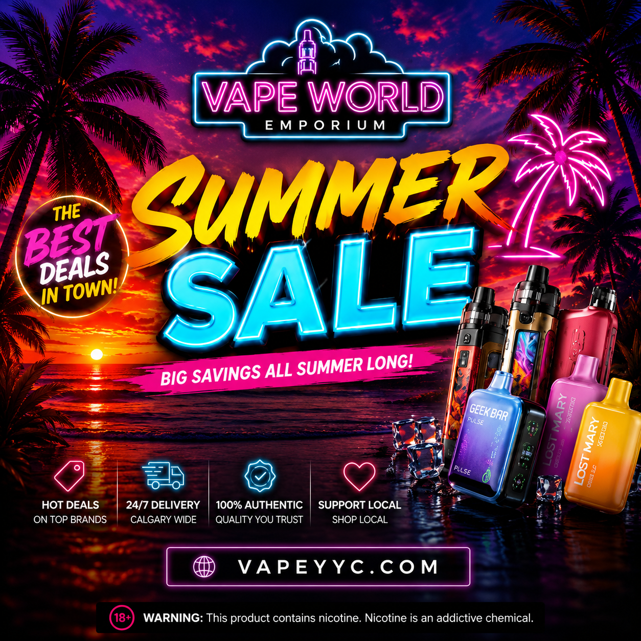 vape sale events Items – World Emporium Flavour:Hip Honeydew Mango Iced Brand_Vuse Homepage - Salt Switch