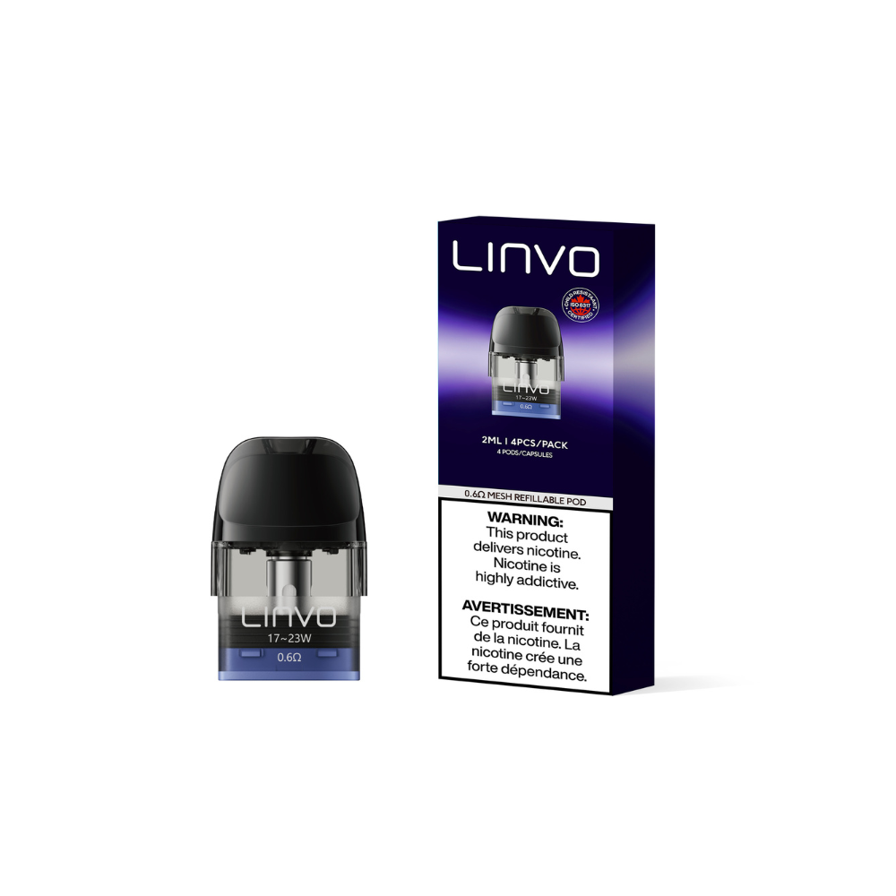 Linvo Force Air 2 mL Replacement Pods (4 Pack) – CRC – product view 2
