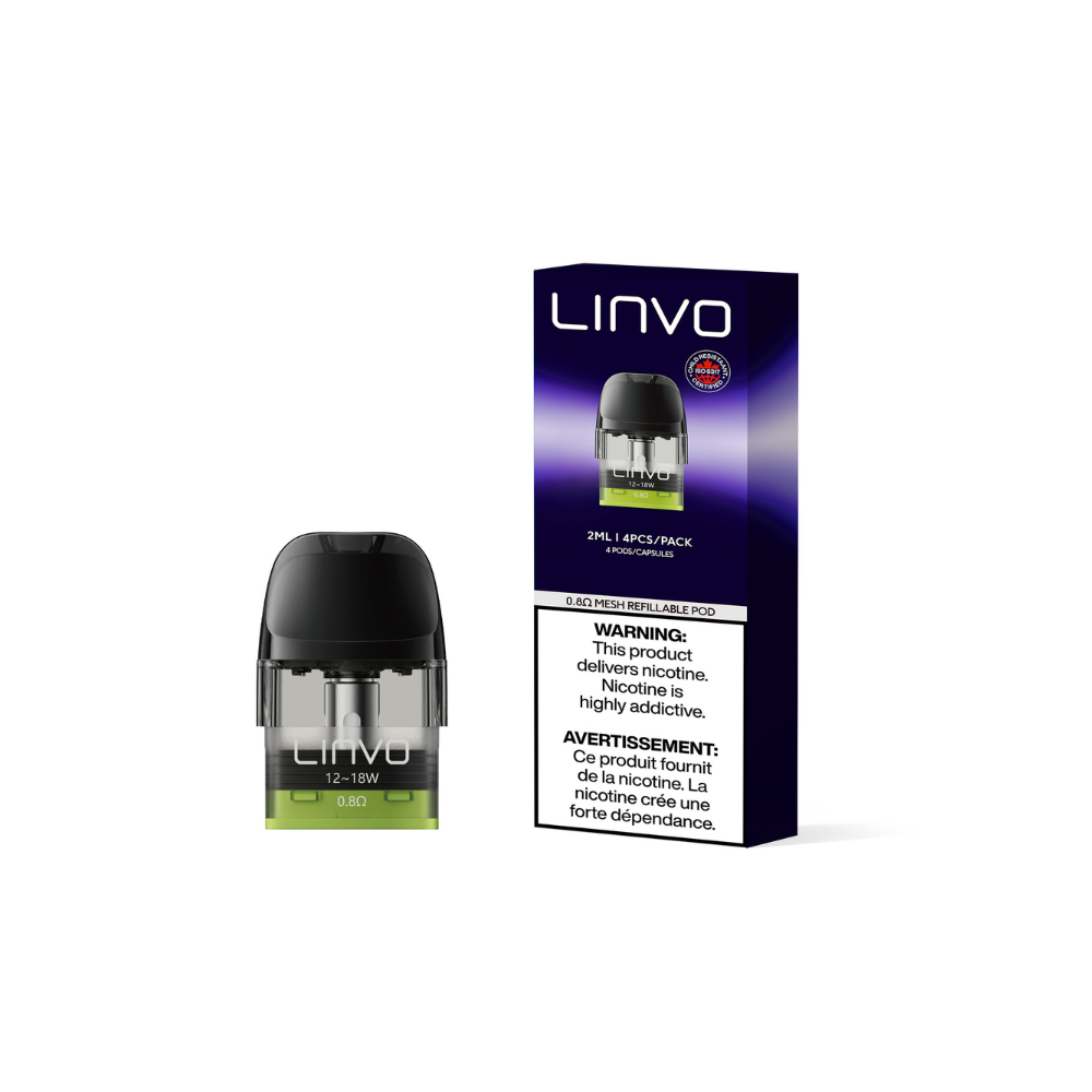 Linvo Force Air 2 mL Replacement Pods (4 Pack) – CRC – product view 3