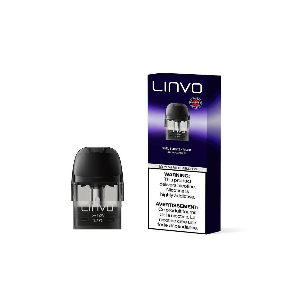 Linvo Force Air 2 mL Replacement Pods (4 Pack) – CRC – product view 4