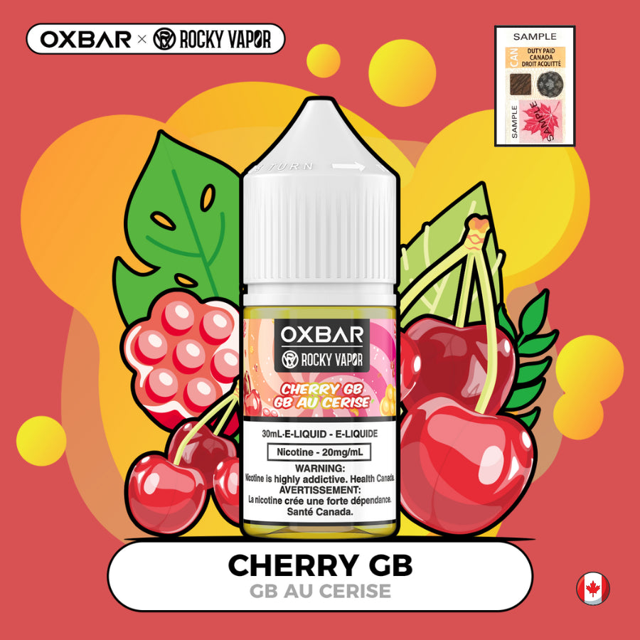 Oxbar Rocky Vapor Eliquids Salt nic
