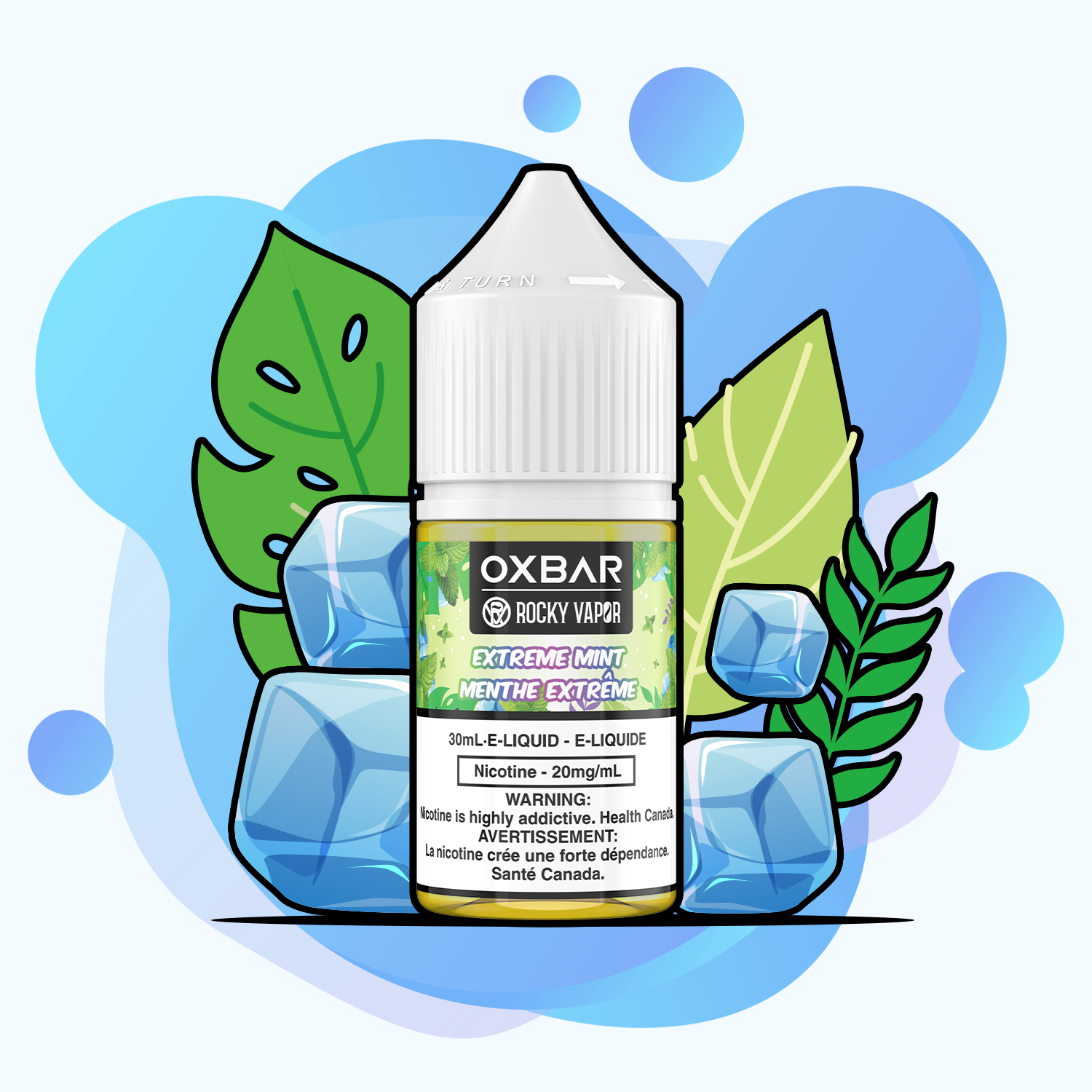 Oxbar Rocky Vapor Eliquids Salt nic