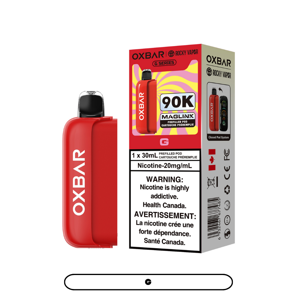 Rocky Vapor Oxbar Maglink 90K Prefilled Pod ( BATERRY NOT INCLUDED)