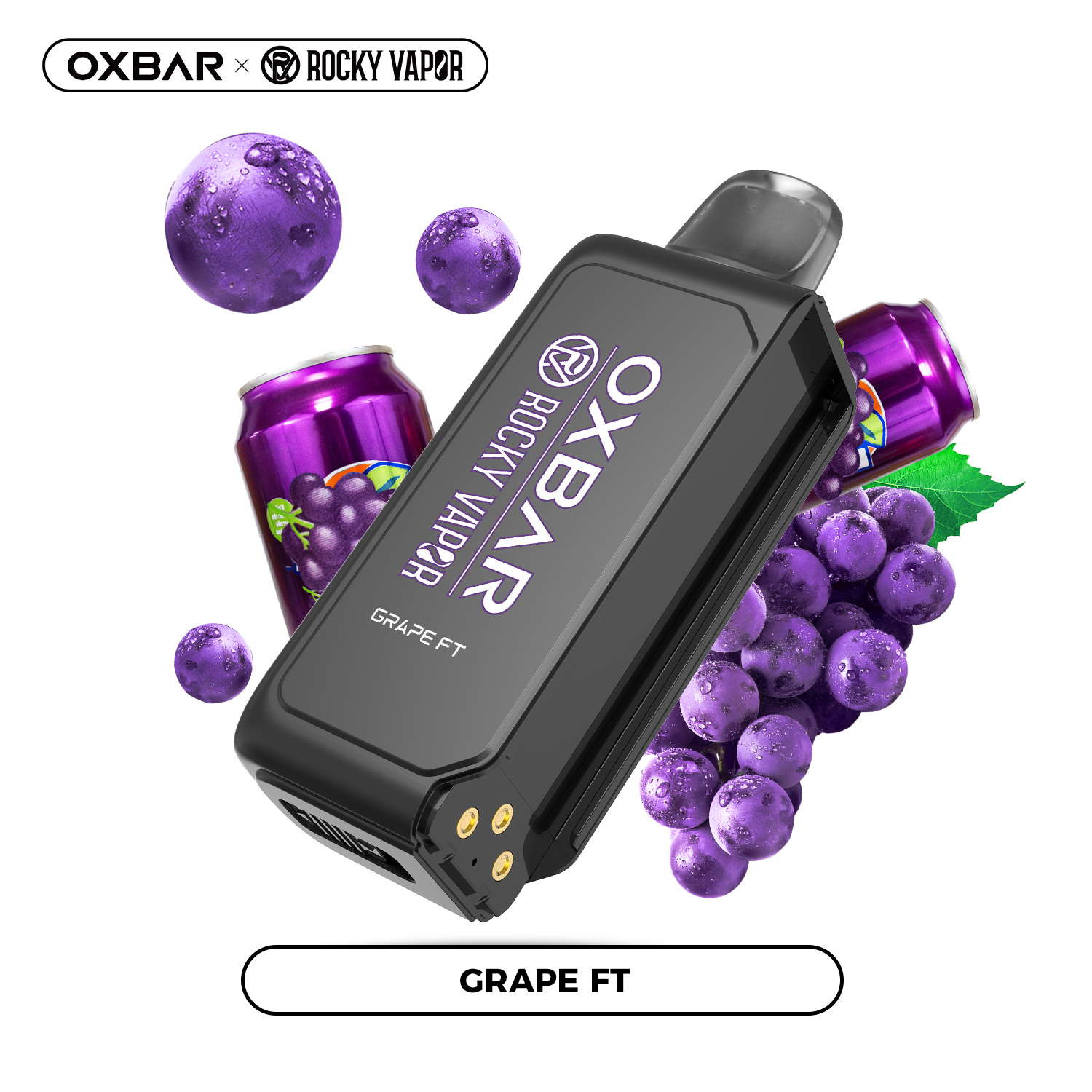 Попередньо заповнені картриджі Svopp Rocky Vapor Oxbar 32k (батарейка не входить до комплекту)