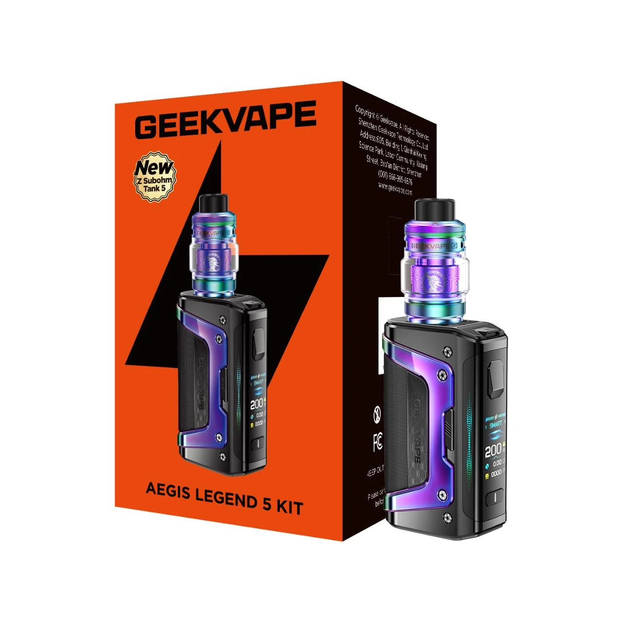 GEEKVAPE AEGIS LEGEND 5 STARTER KIT