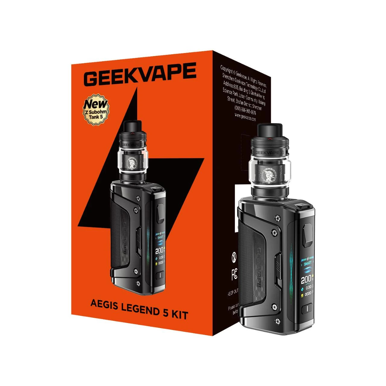 GEEKVAPE AEGIS LEGEND 5 STARTER KIT