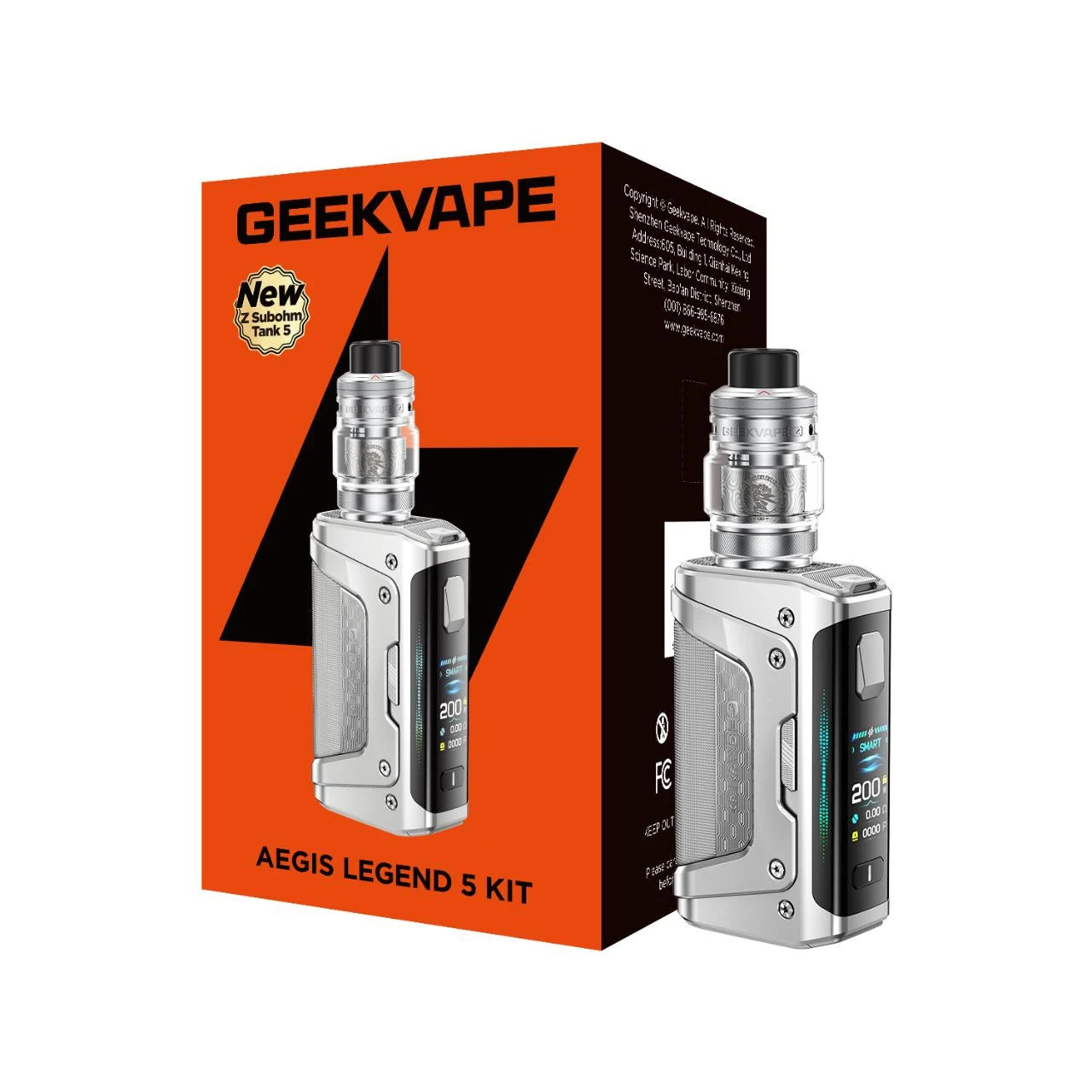 GEEKVAPE AEGIS LEGEND 5 STARTER KIT