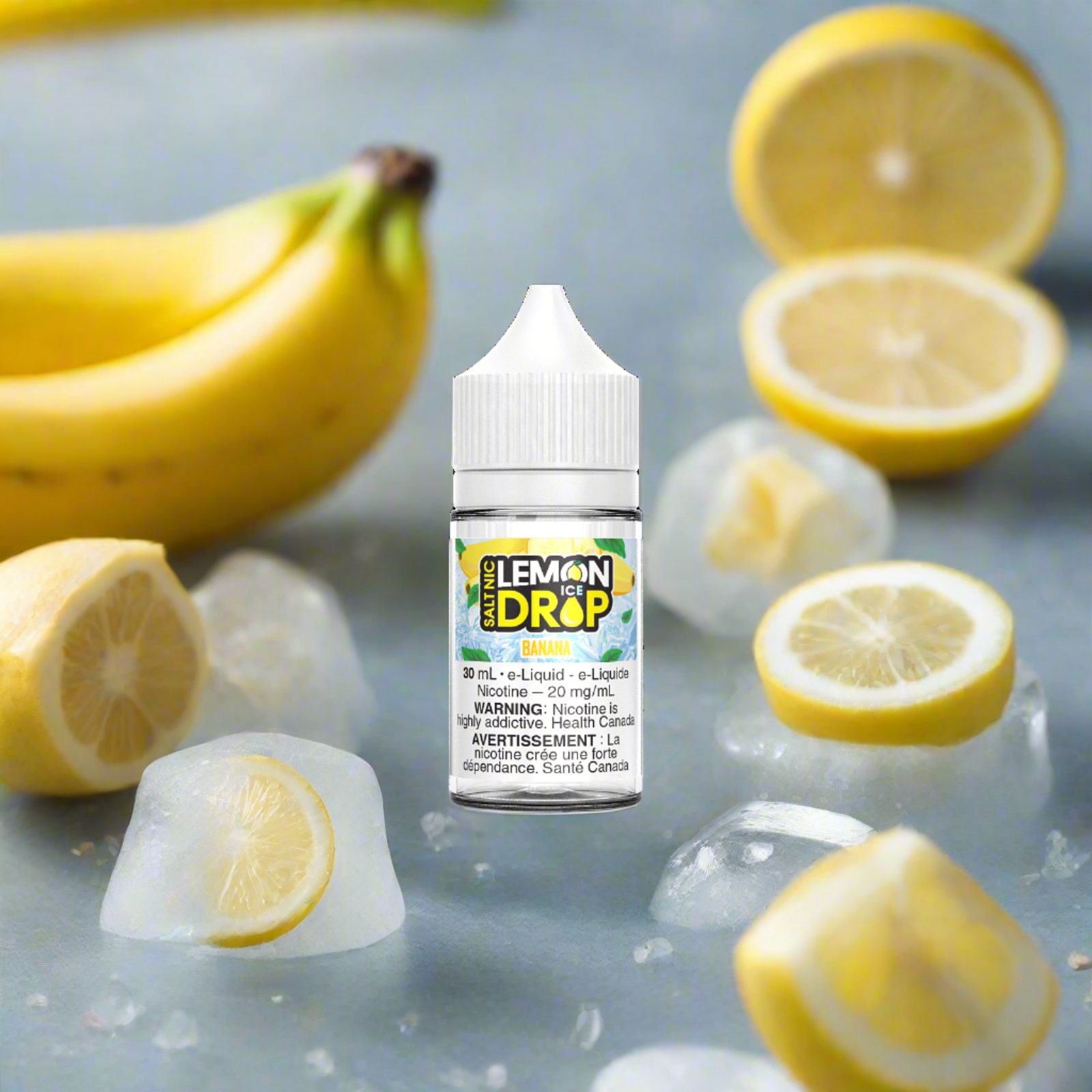 Lemon Drop Iced 30 mL Nic Salt E-Liquid – product view 3
