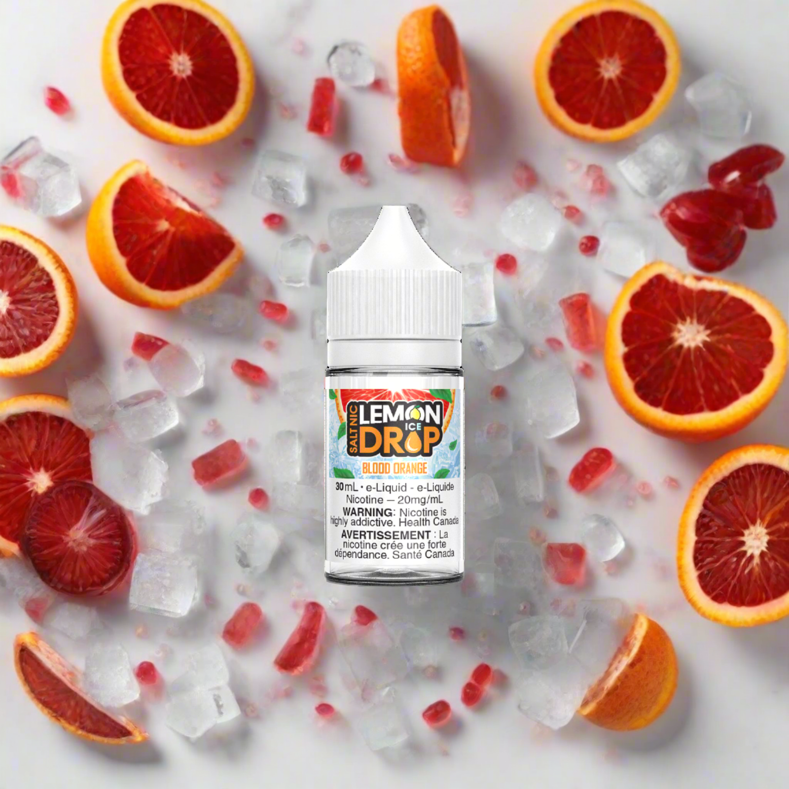 Lemon Drop Iced 30 mL Nic Salt E-Liquid – product view 6