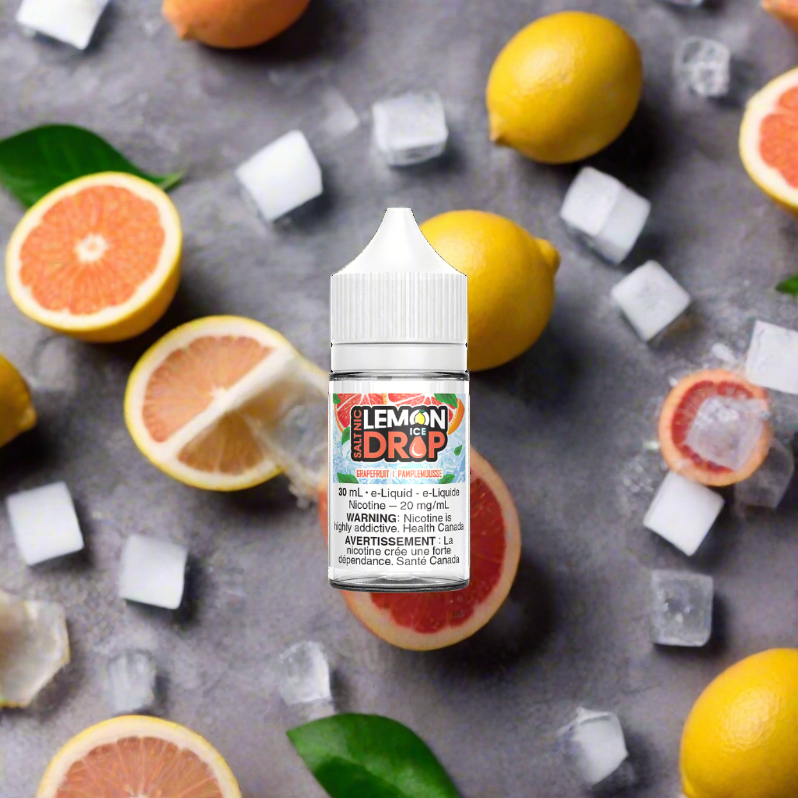 Lemon Drop Iced 30 mL Nic Salt E-Liquid – product view 11