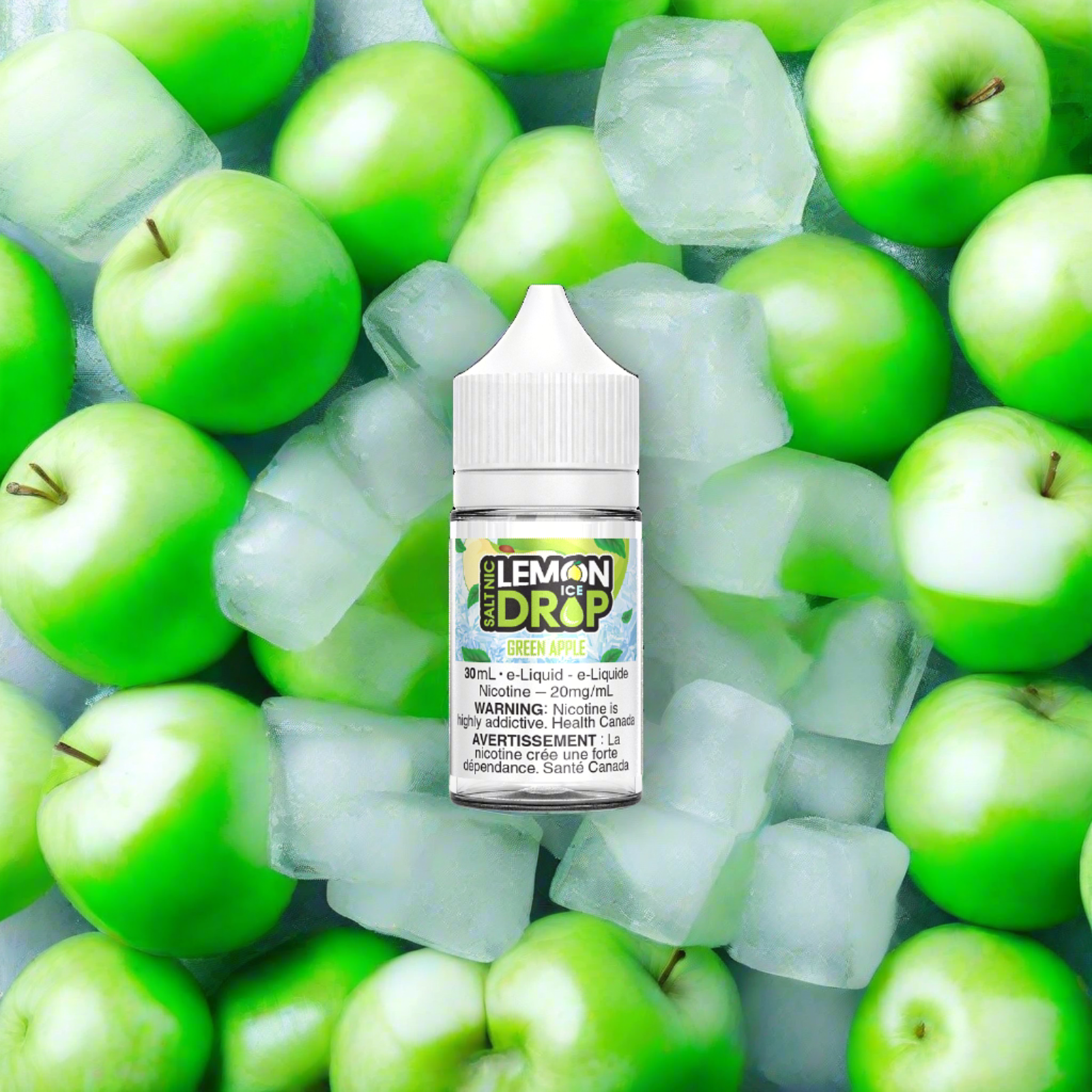 Lemon Drop Iced 30 mL Nic Salt E-Liquid – product view 12