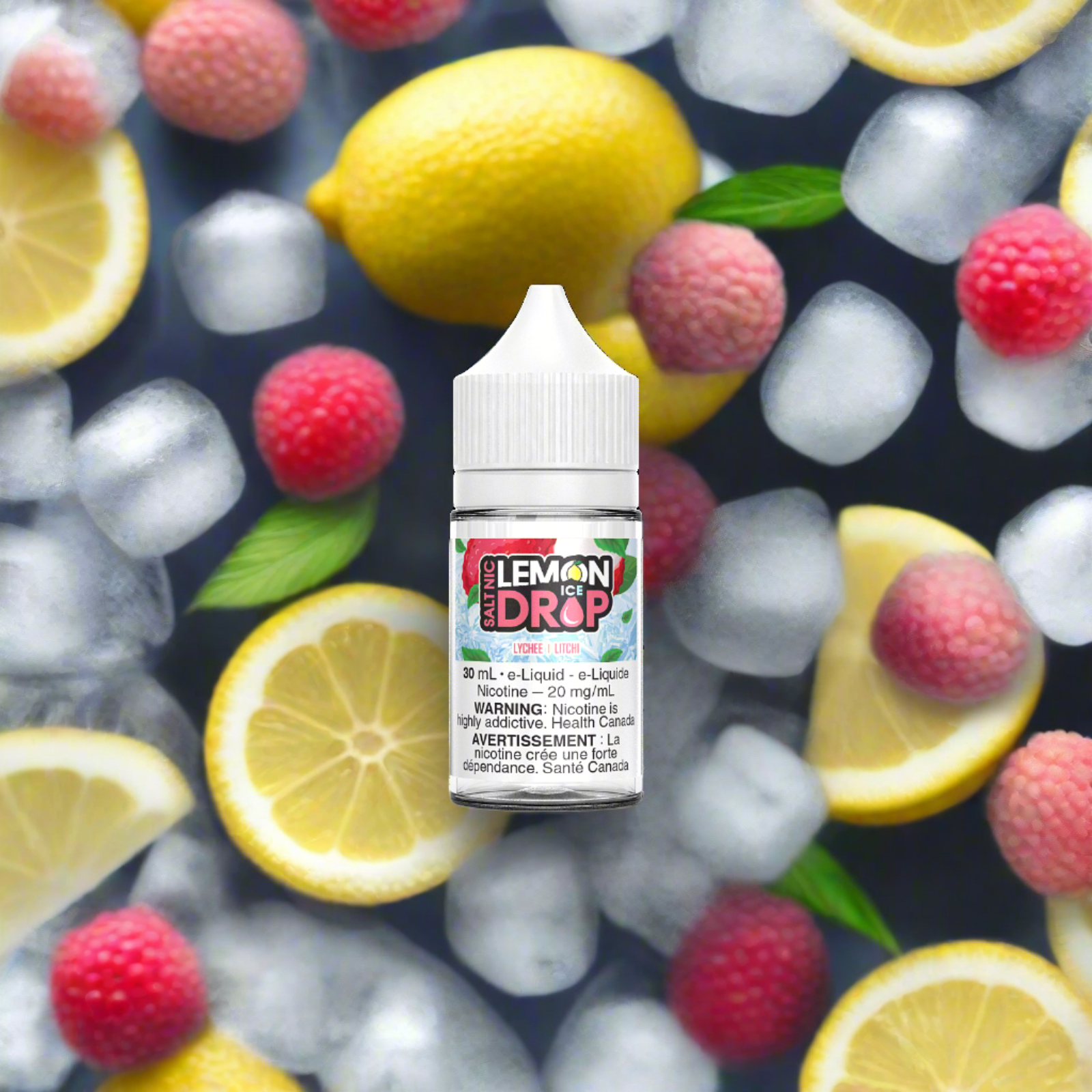 Lemon Drop Iced 30 mL Nic Salt E-Liquid – product view 13