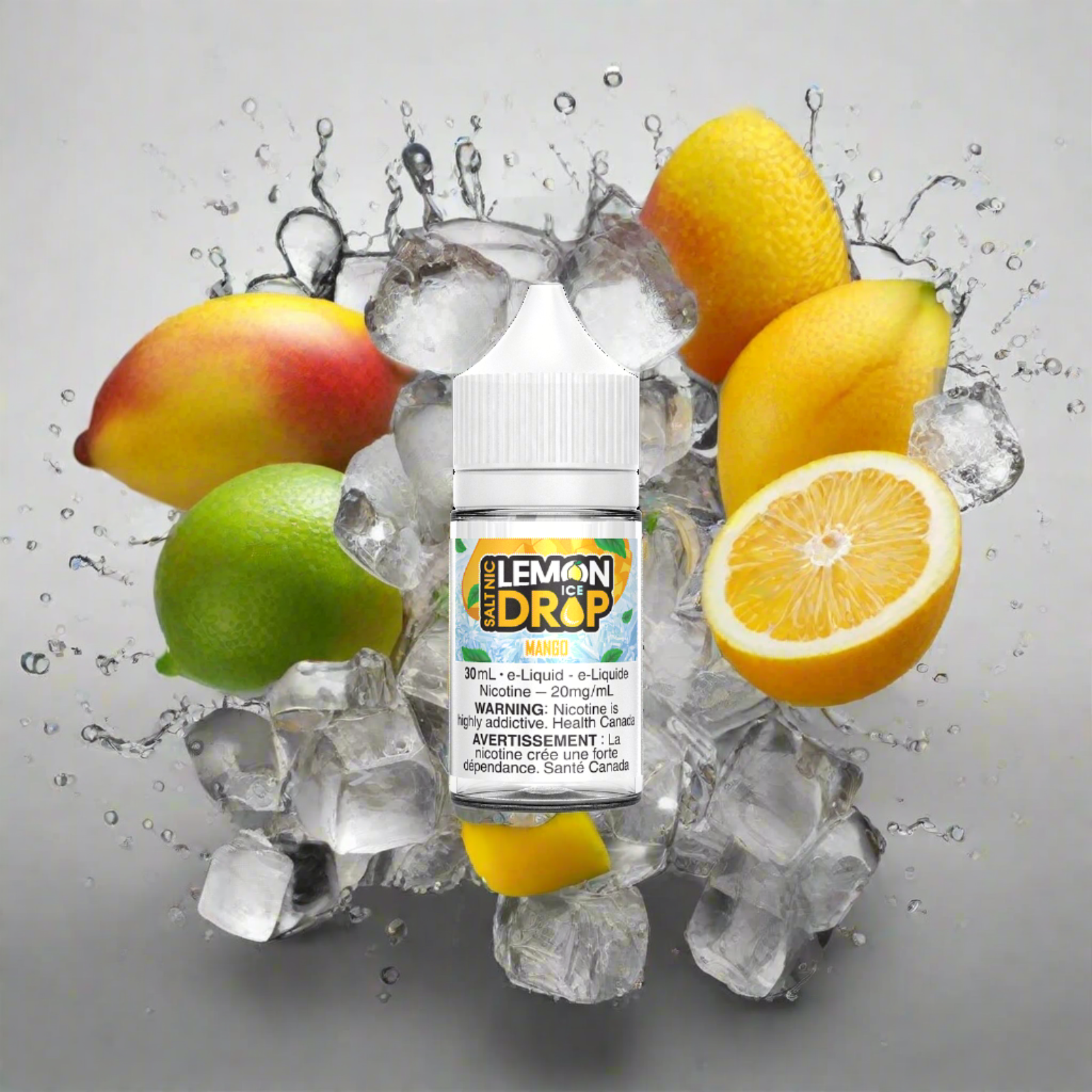 Lemon Drop Iced 30 mL Nic Salt E-Liquid – product view 14