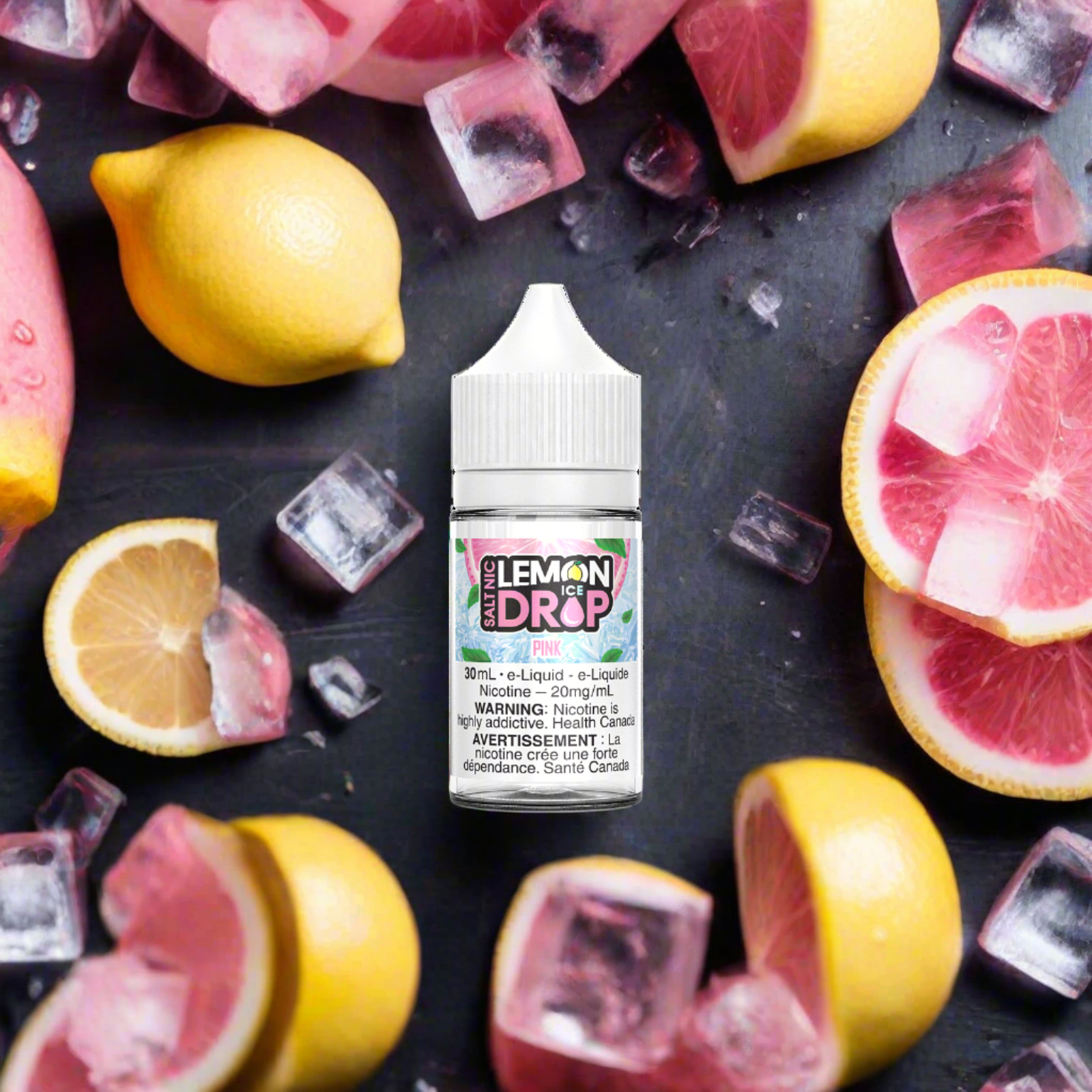 Lemon Drop Iced 30 mL Nic Salt E-Liquid – product view 17