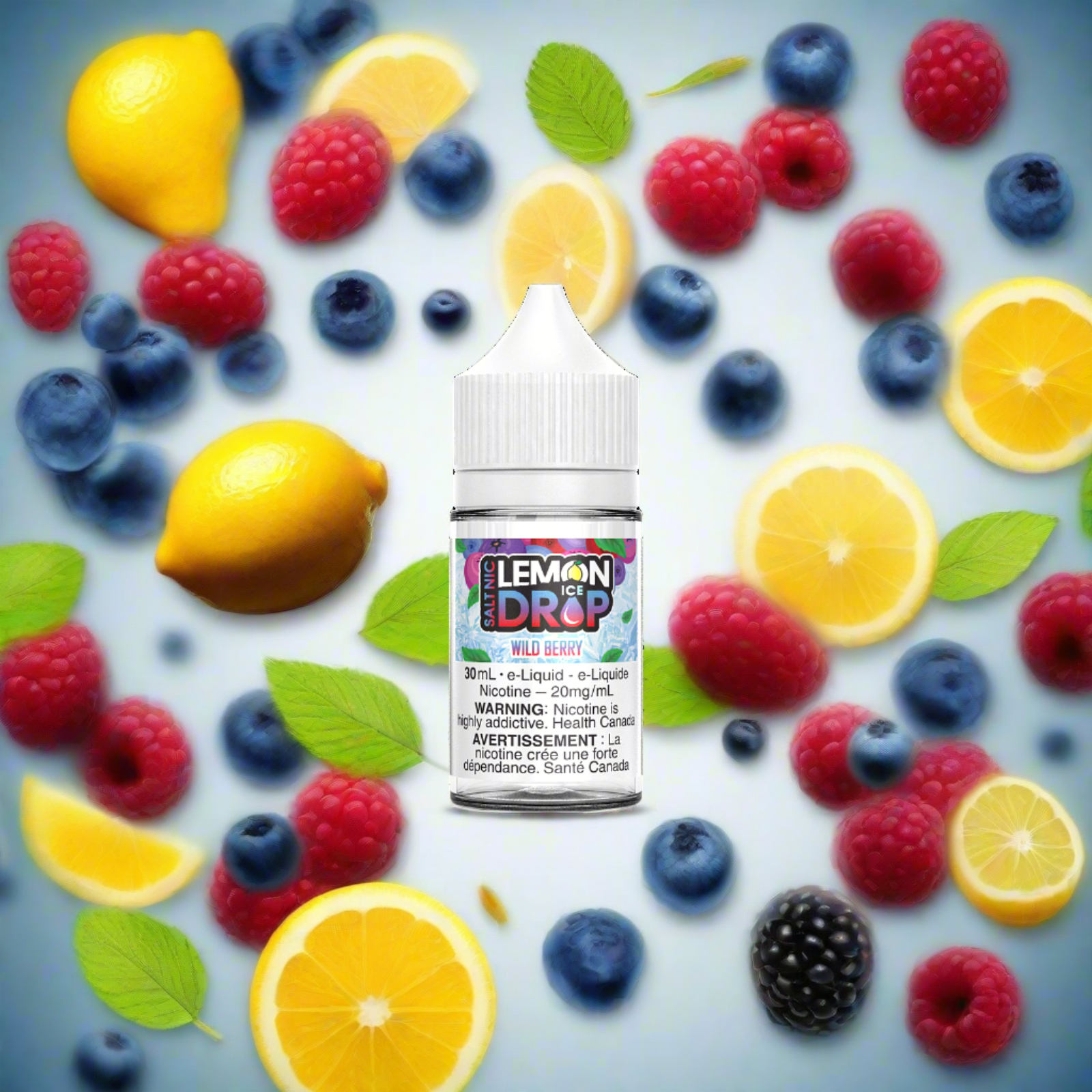 Lemon Drop Iced 30 mL Nic Salt E-Liquid – product view 21