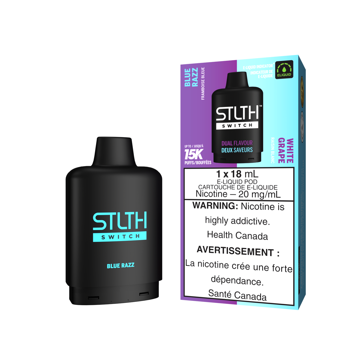 Stlth LOOP Switch 15k PODS (BATTERY NOT INCLUDED)