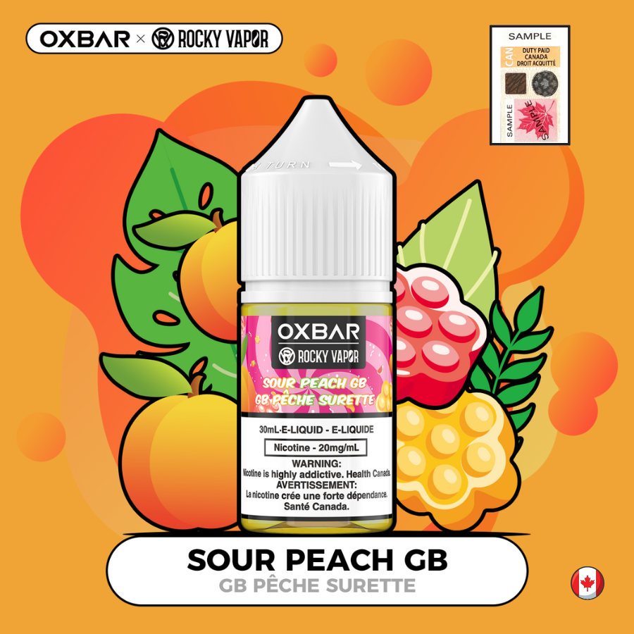 Oxbar Rocky Vapor Eliquids Salt nic
