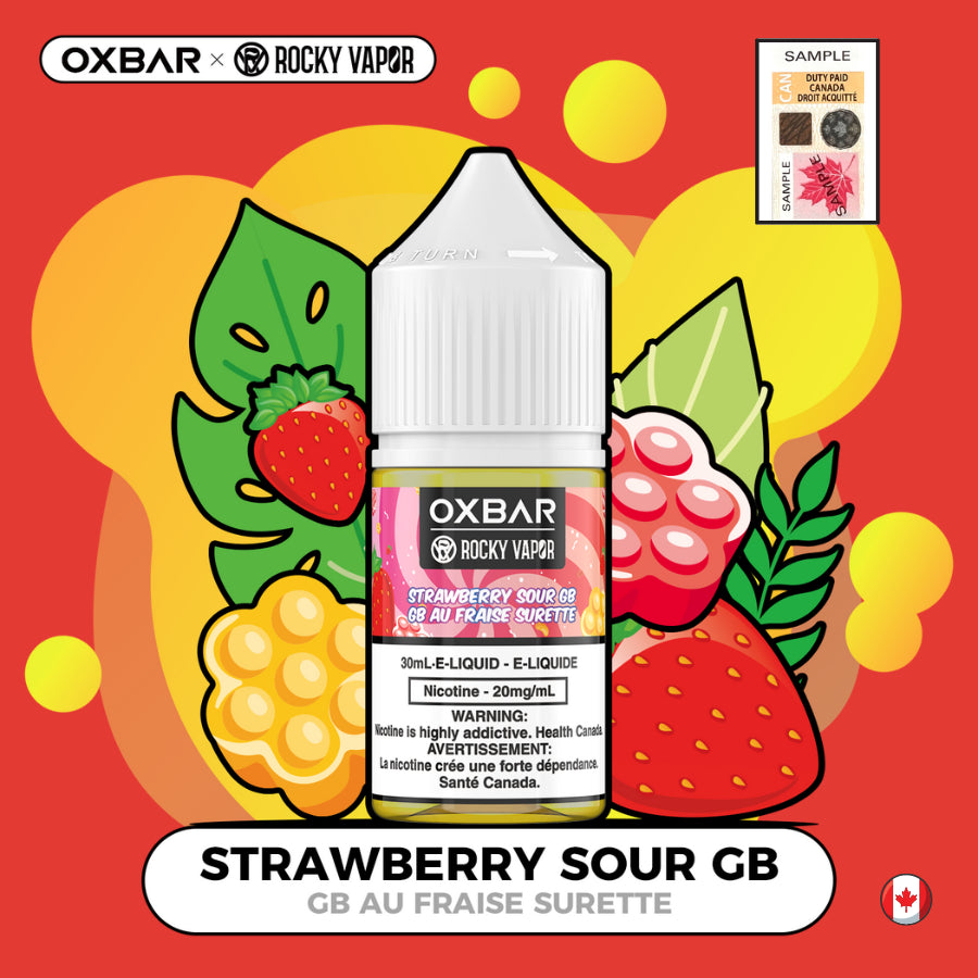 Рідини для електронних сигарет Oxbar Rocky Vapor, сольовий нікотиноат