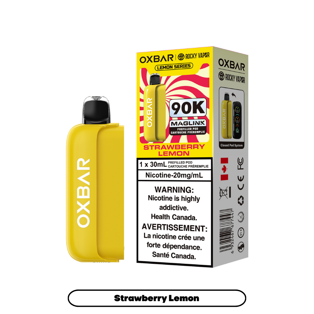 Rocky Vapor Oxbar Maglink 90K Prefilled Pod ( BATERRY NOT INCLUDED)