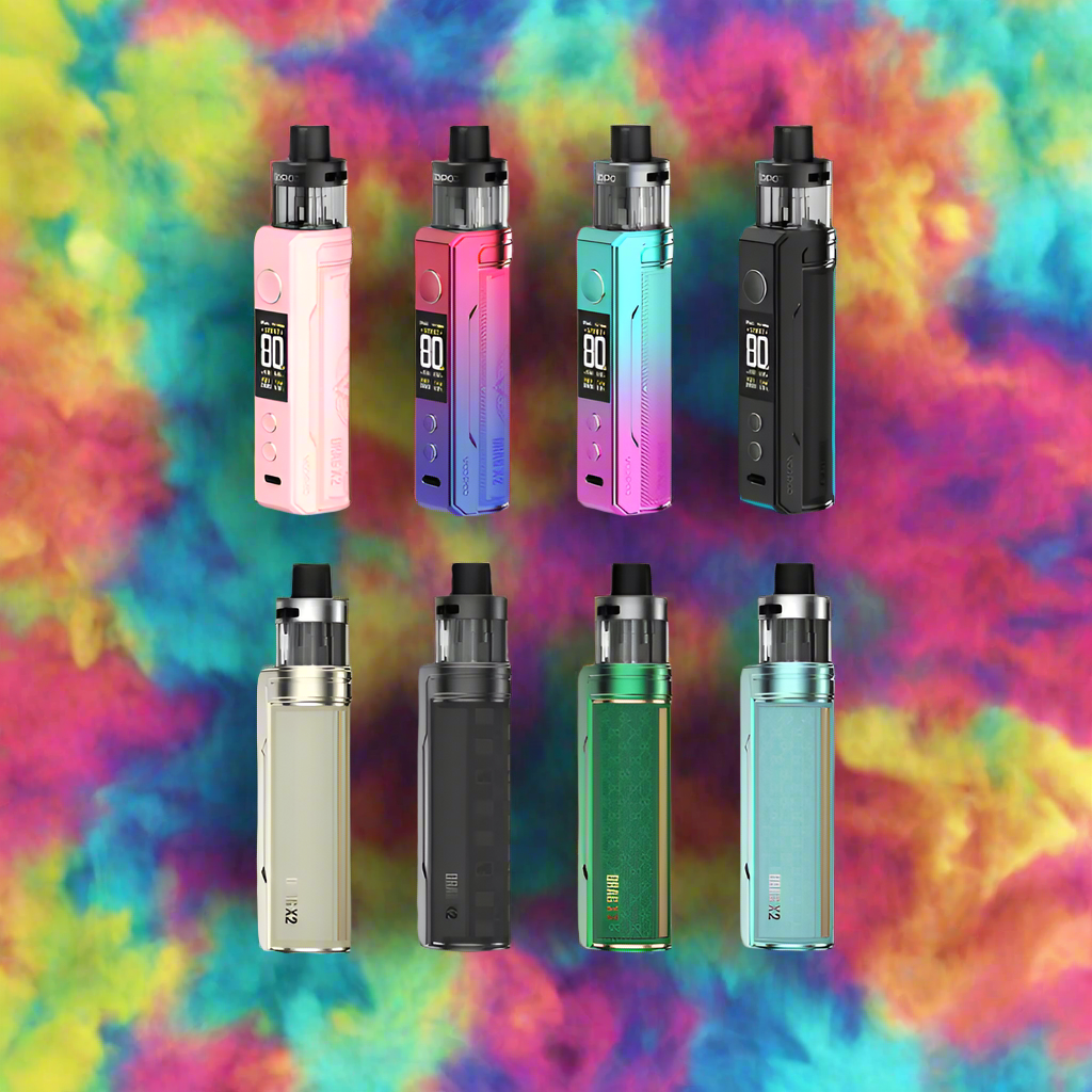 VOOPOO Drag X2 80W Kit (Battery: External 18650 battery (Not included) Vape World Emporium VOOPOO Drag X2 80W Kit (Battery: External 18650 battery (Not included) Vape World Emporium