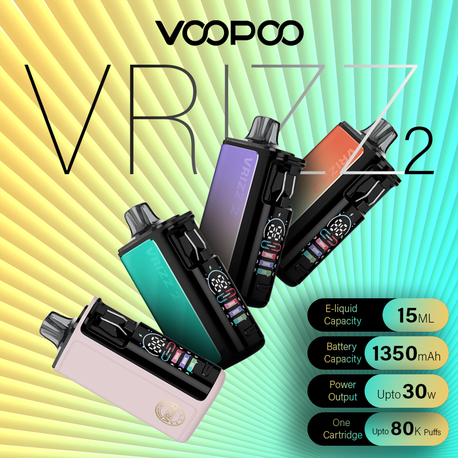 VooPoo VRIZZ 2 Pod Kit – CRC