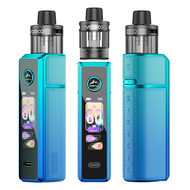 VOOPOO DRAG X3 POD KIT (Battery: External 18650 battery (Not included)