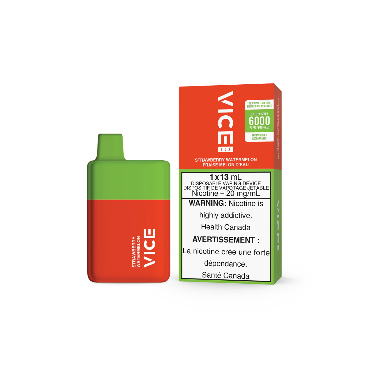 VICE Box 6000 Puff Disposable