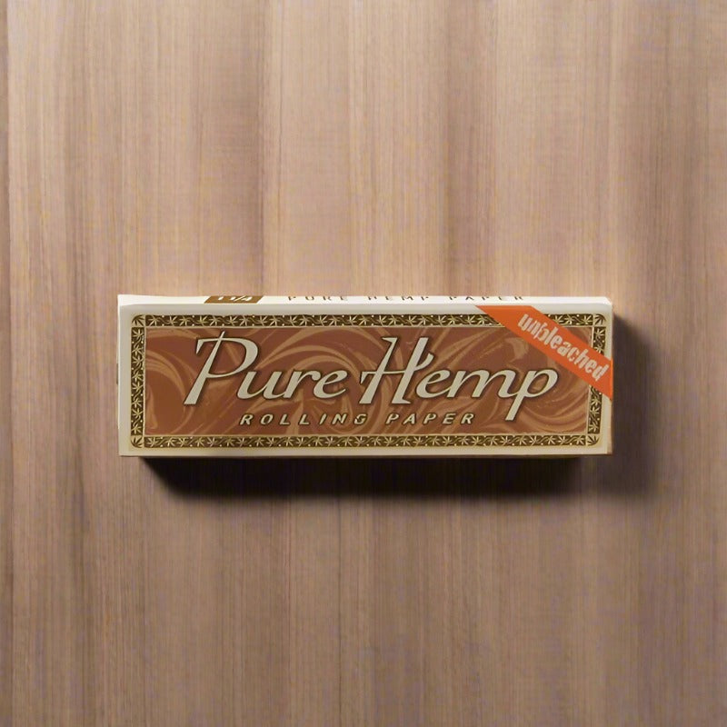 Pure Hemp Rolling Papers _Unbleached - 1 1/4