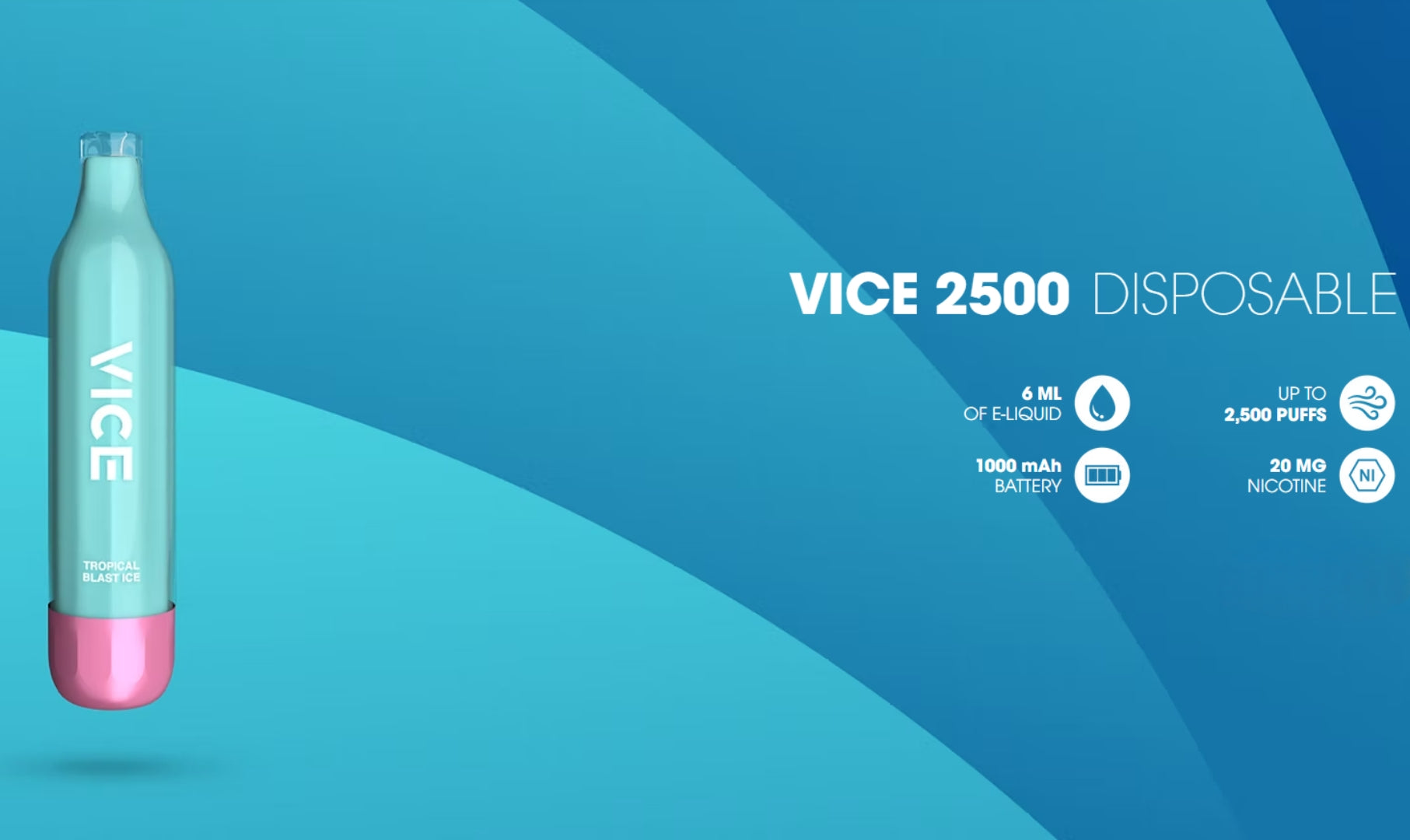 Одноразовий VICE 2500