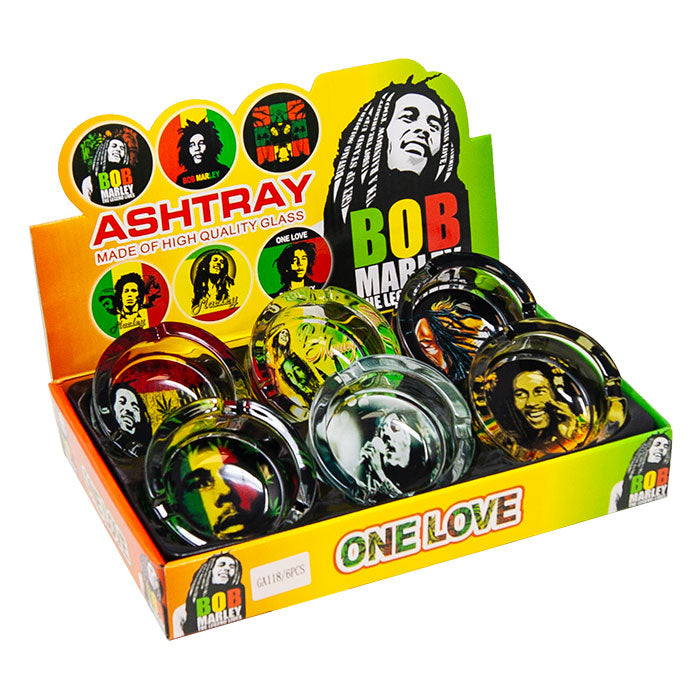 Bob Marley One Love Ash Trays