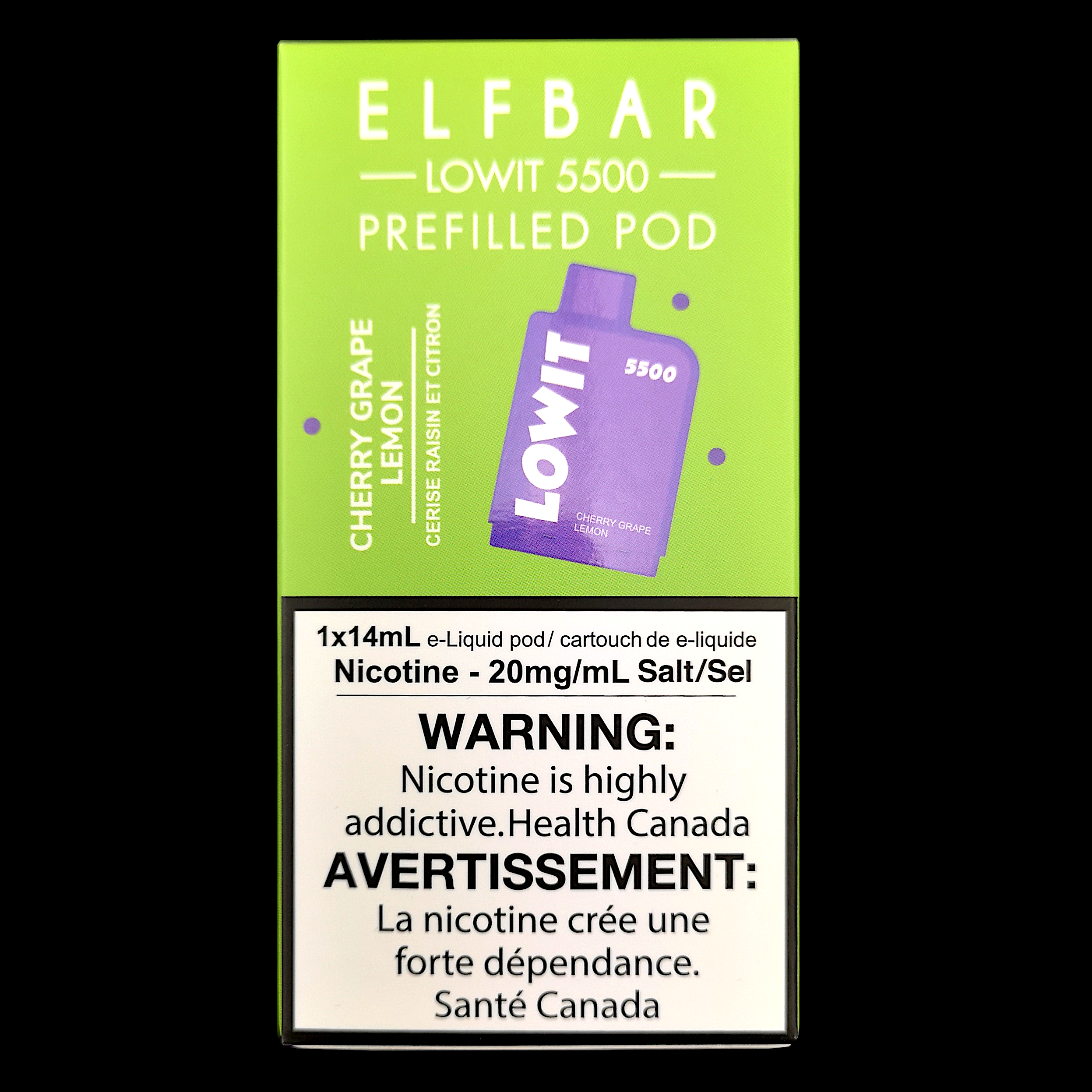 ELF BAR LOWIT 5500 Puff Pre-Filled Pods (1/pk)