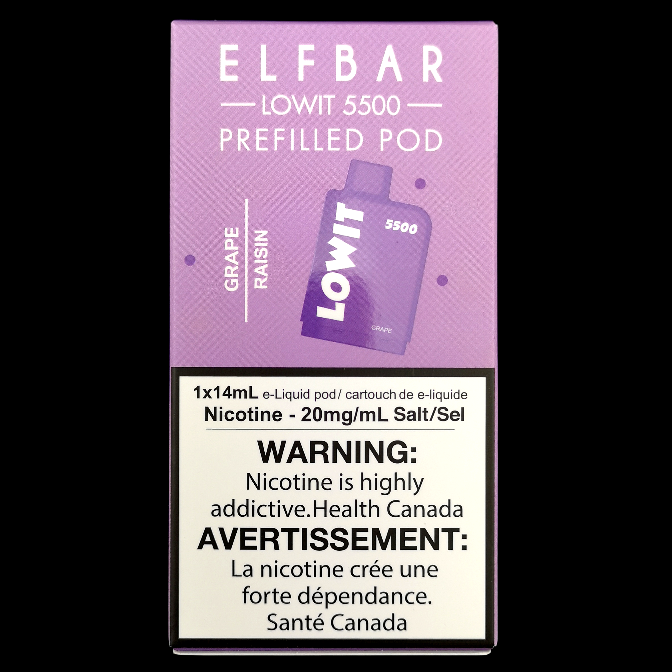 ELF BAR LOWIT 5500 Puff Pre-Filled Pods (1/pk)