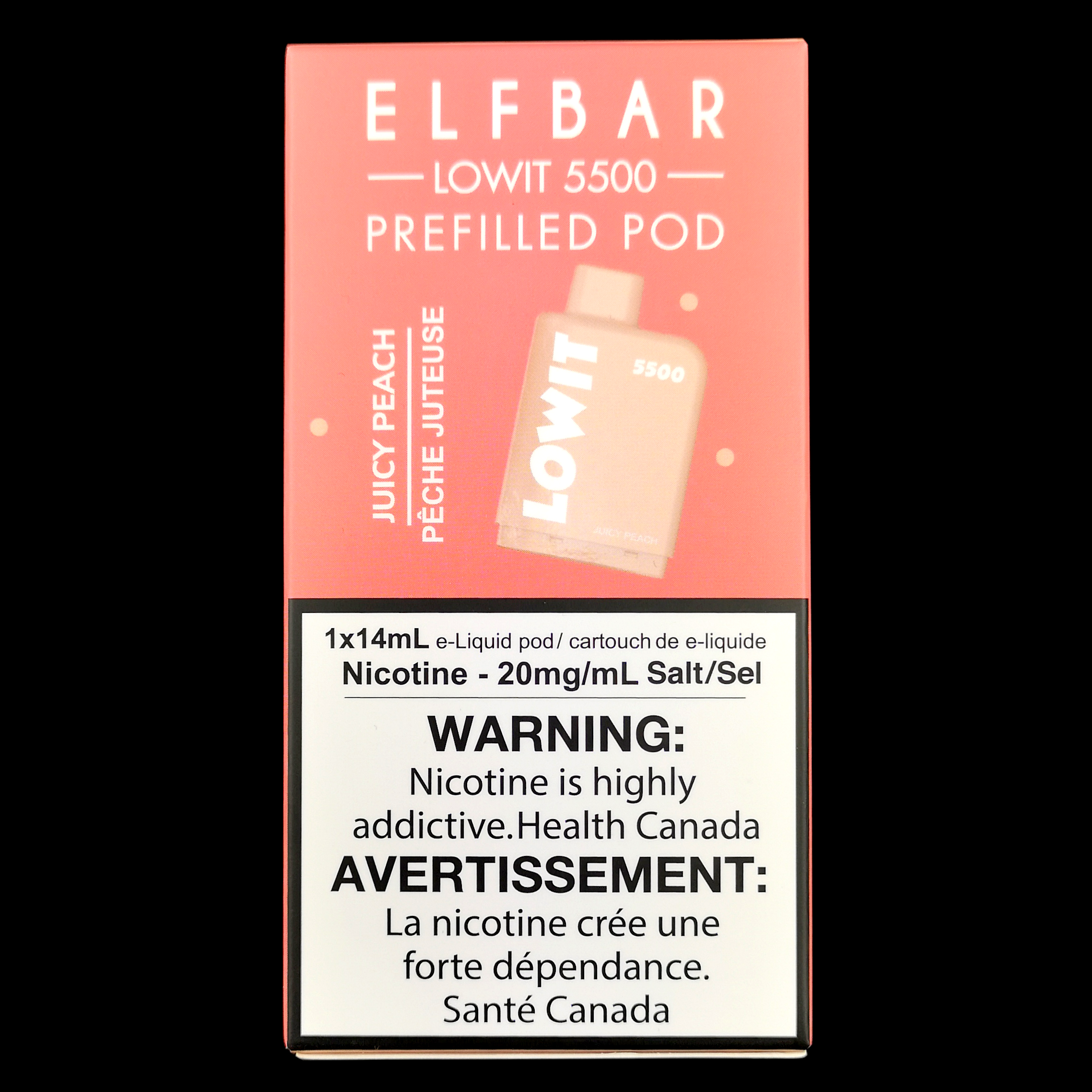 ELF BAR LOWIT 5500 Puff Pre-Filled Pods (1/pk)