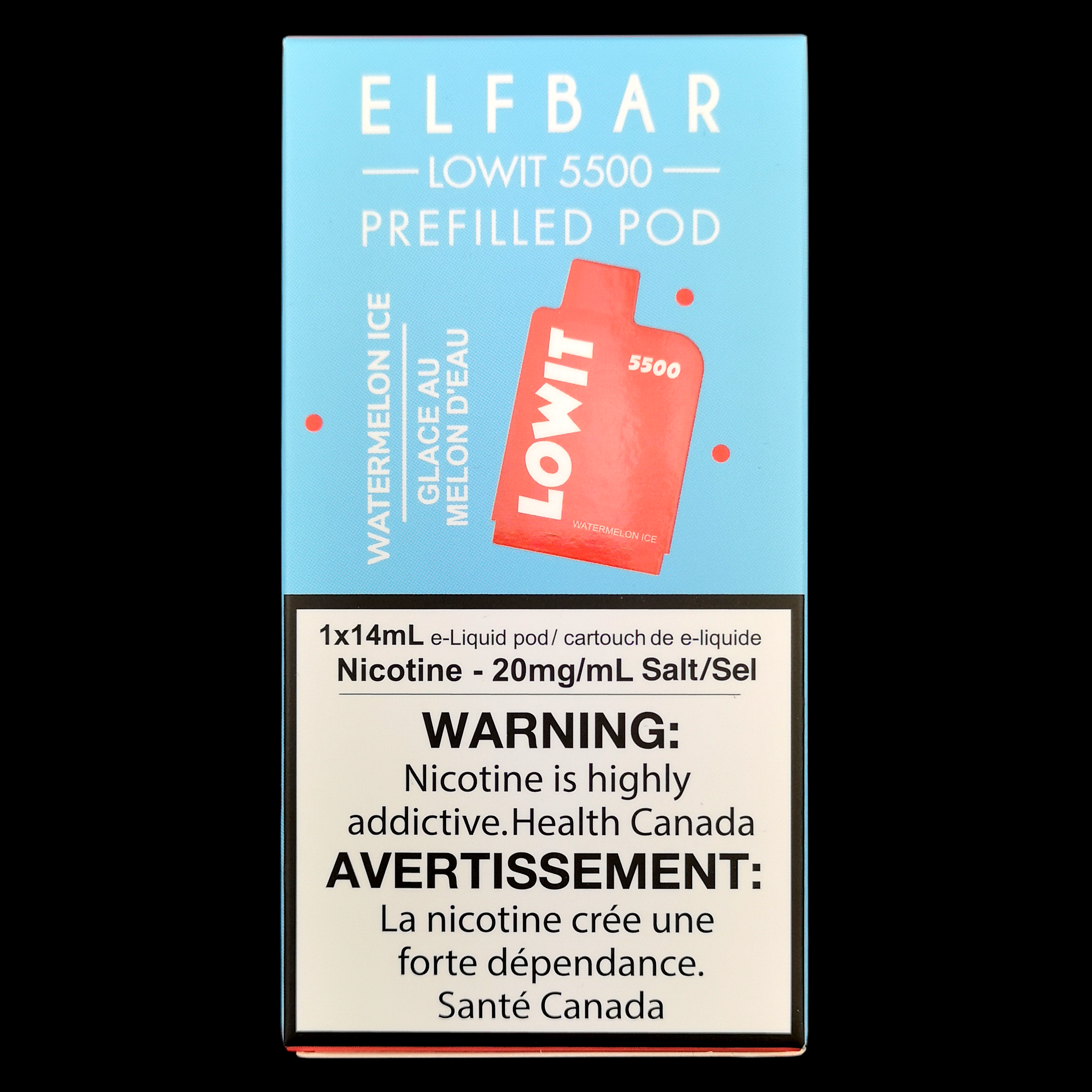 ELF BAR LOWIT 5500 Puff Pre-Filled Pods (1/pk)