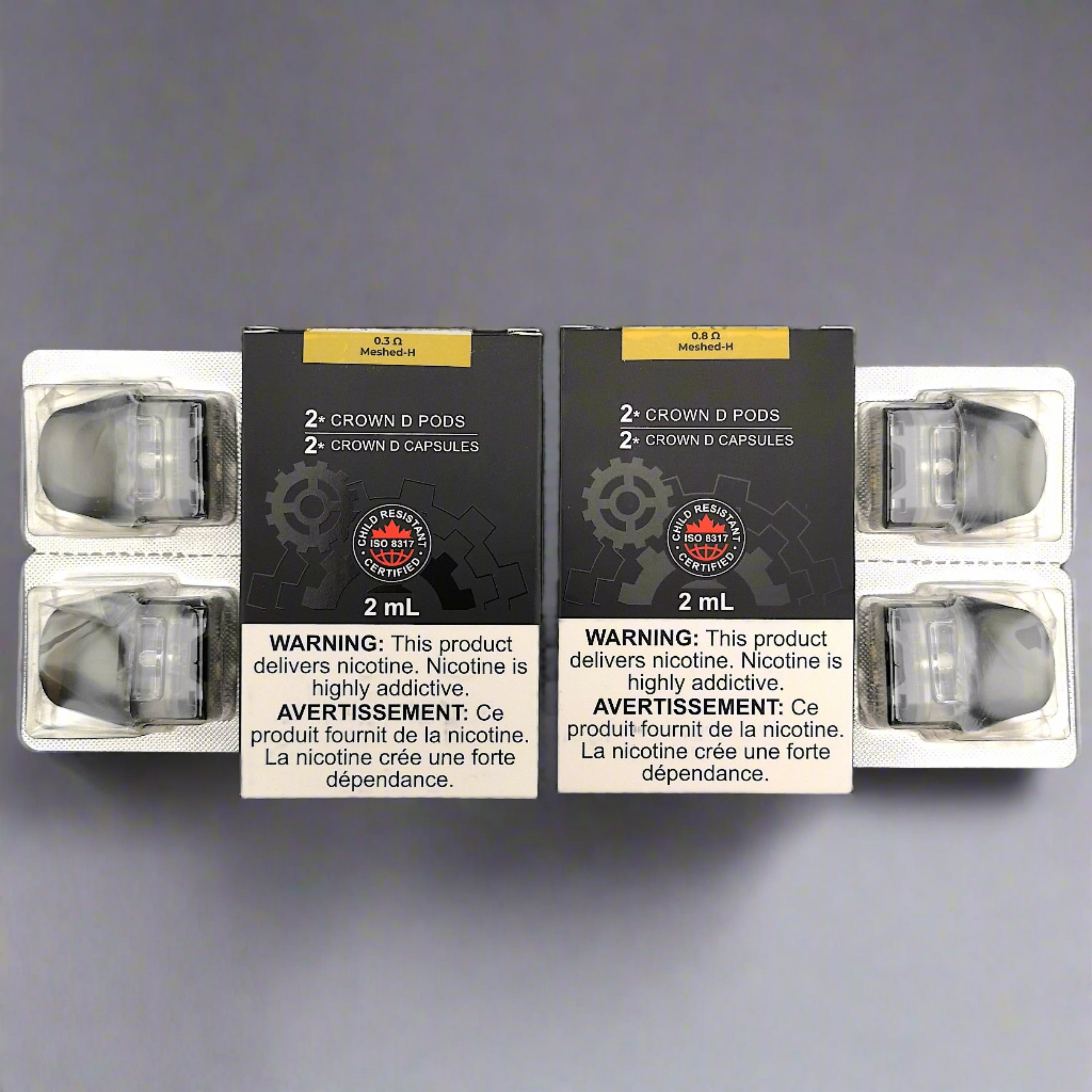 Uwell Crown D Replacement Pods (2 Pack) Vape World Emporium Uwell Crown D Replacement Pods (2 Pack) Vape World Emporium