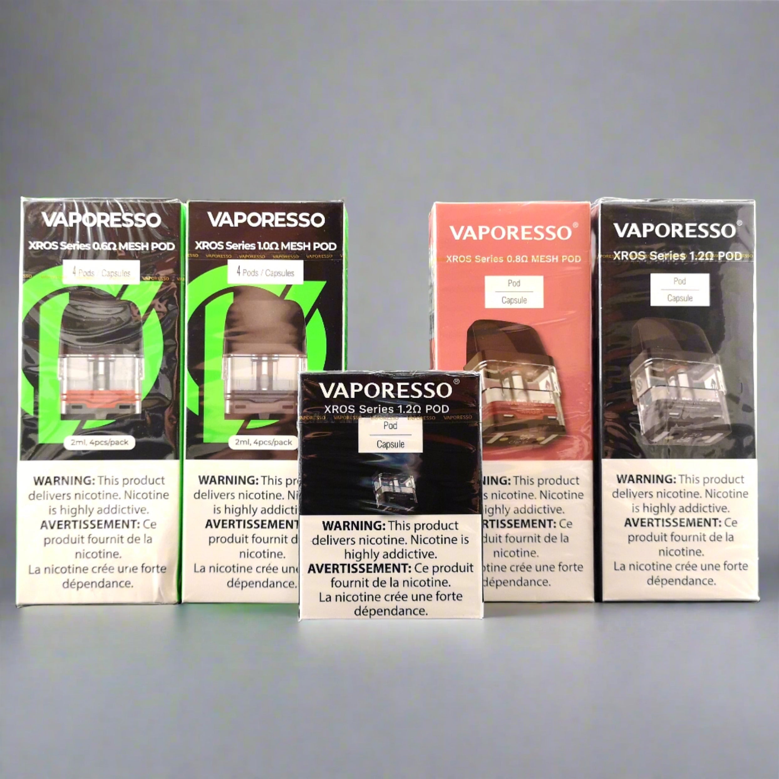 Vaporesso XROS Replacement Pods – CRC