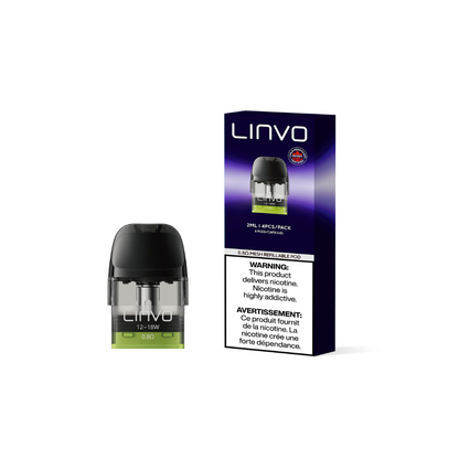 Linvo Force Air 2 mL Replacement Pods (4 Pack) – CRC – product view 3