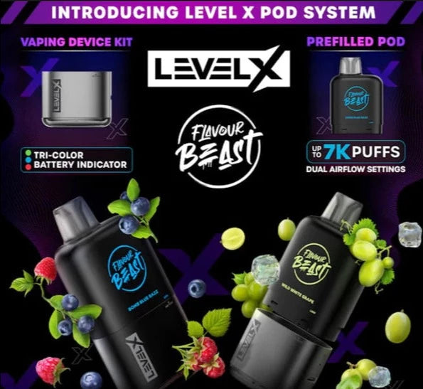 Flavour Beast Level X Pods