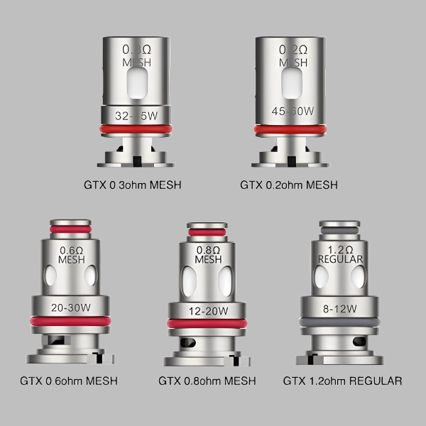Vaporesso GTX Replacement Coils – 5-Pack – product view 3