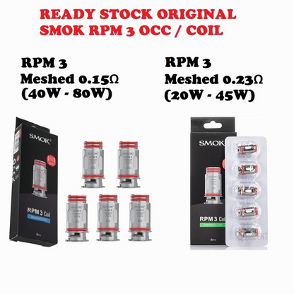 SMOK RPM 3 Replacement Coils (5 Pack)