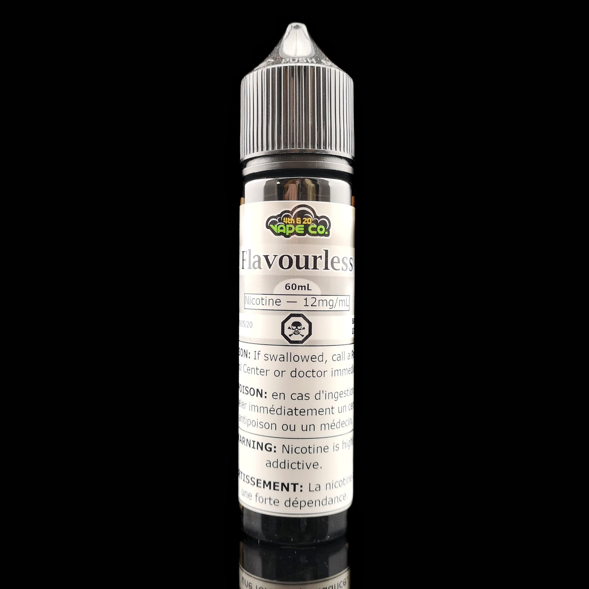 4th & 20 Flavourless 60/120 mL E-Liquid – product image 3