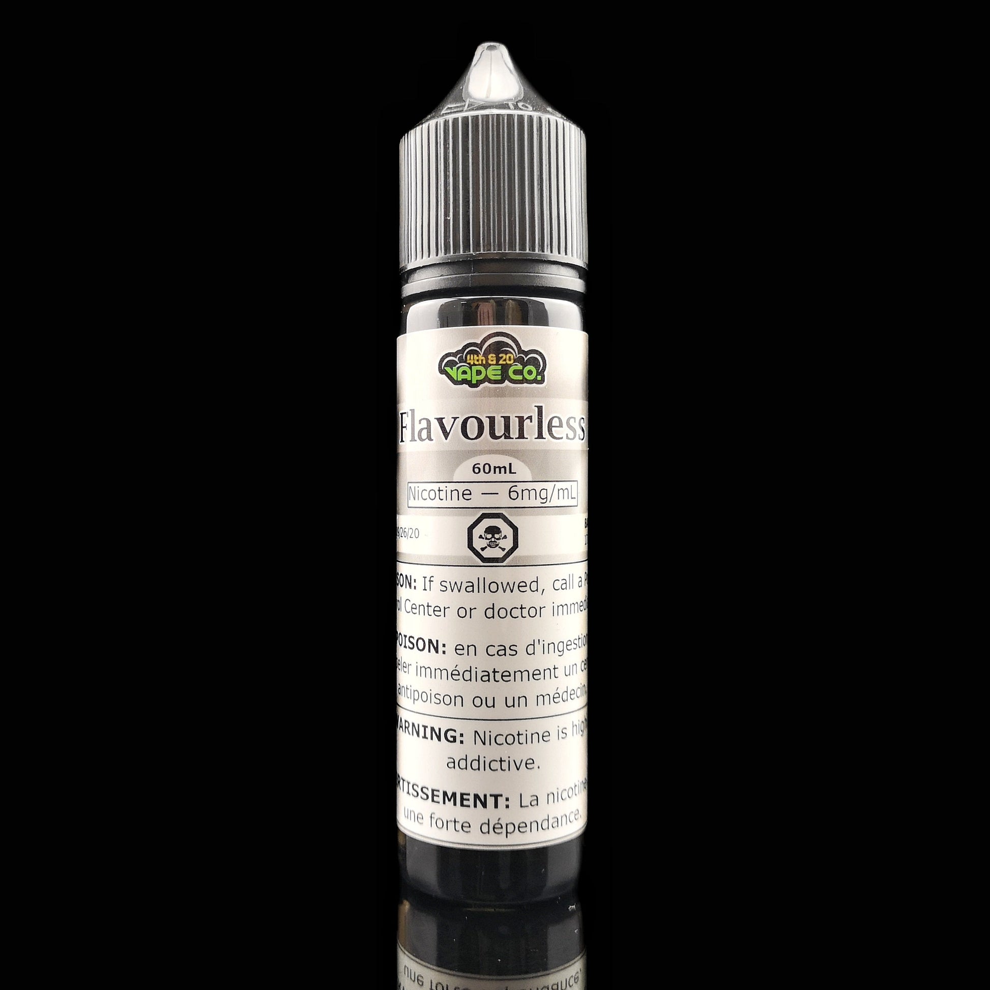 4th & 20 Flavourless 60/120 mL E-Liquid – product image 2