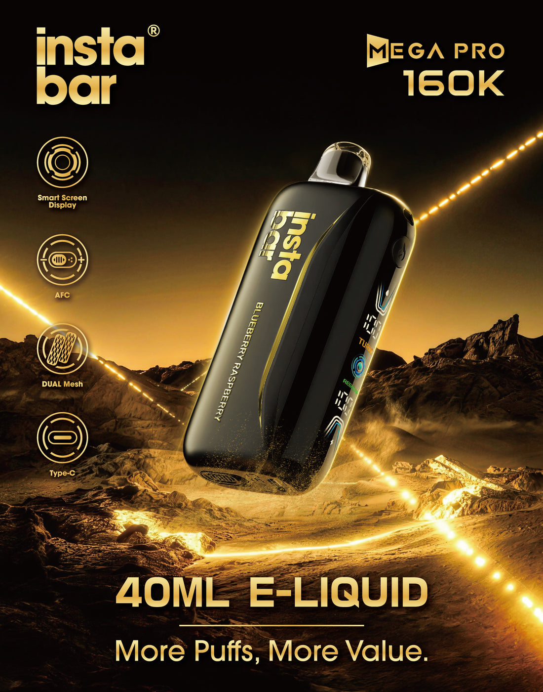 Insta Bar Mega Pro 160K