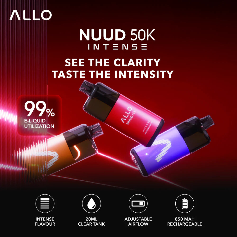 Allo Intense Nuud 50K Disposable Vape