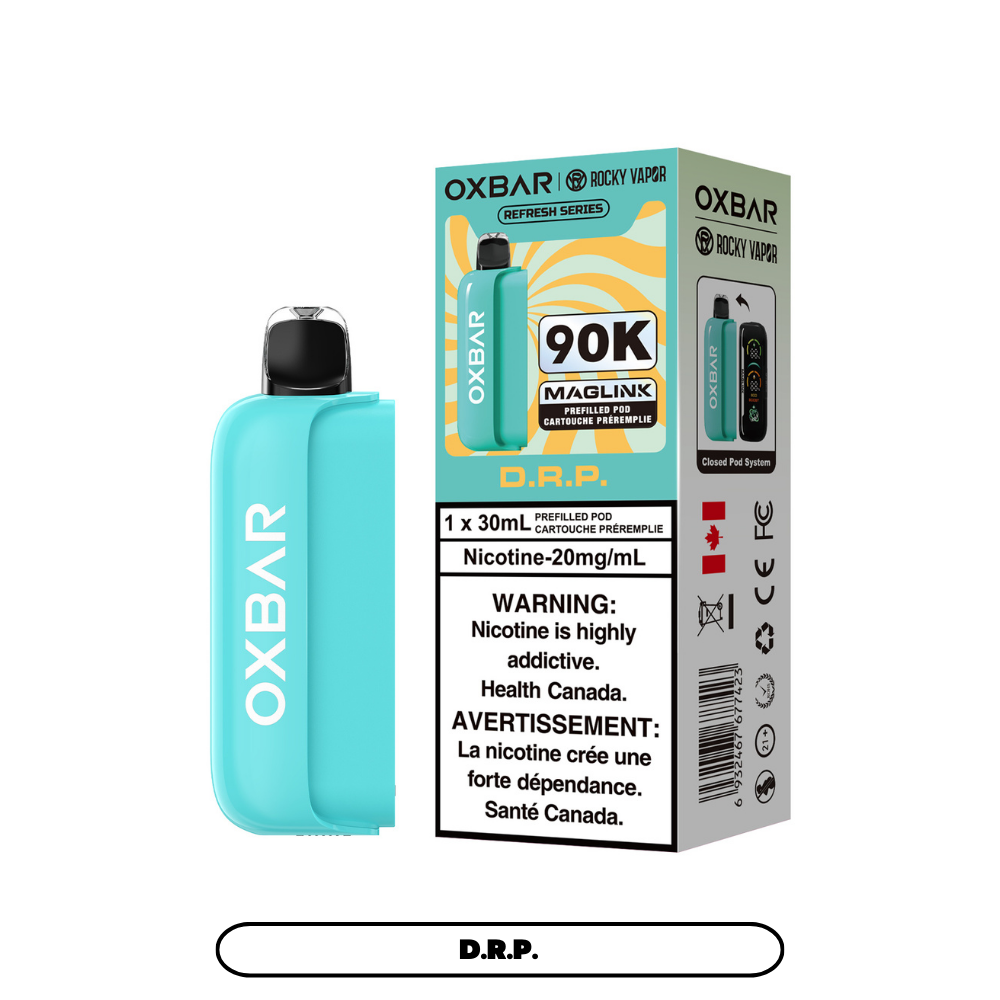 Rocky Vapor Oxbar Maglink 90K Prefilled Pod ( BATERRY NOT INCLUDED)