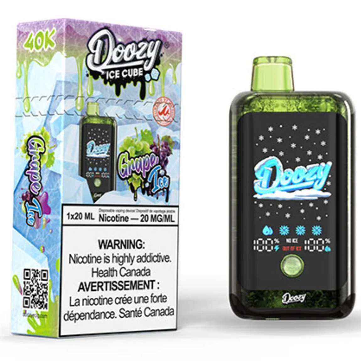 Mr. Fog Doozy Ice Cube 40k (Provincially Stamped)