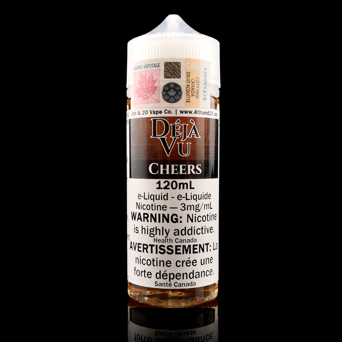 4th & 20 Déjà Vu 60 mL E-Liquid – product view 2
