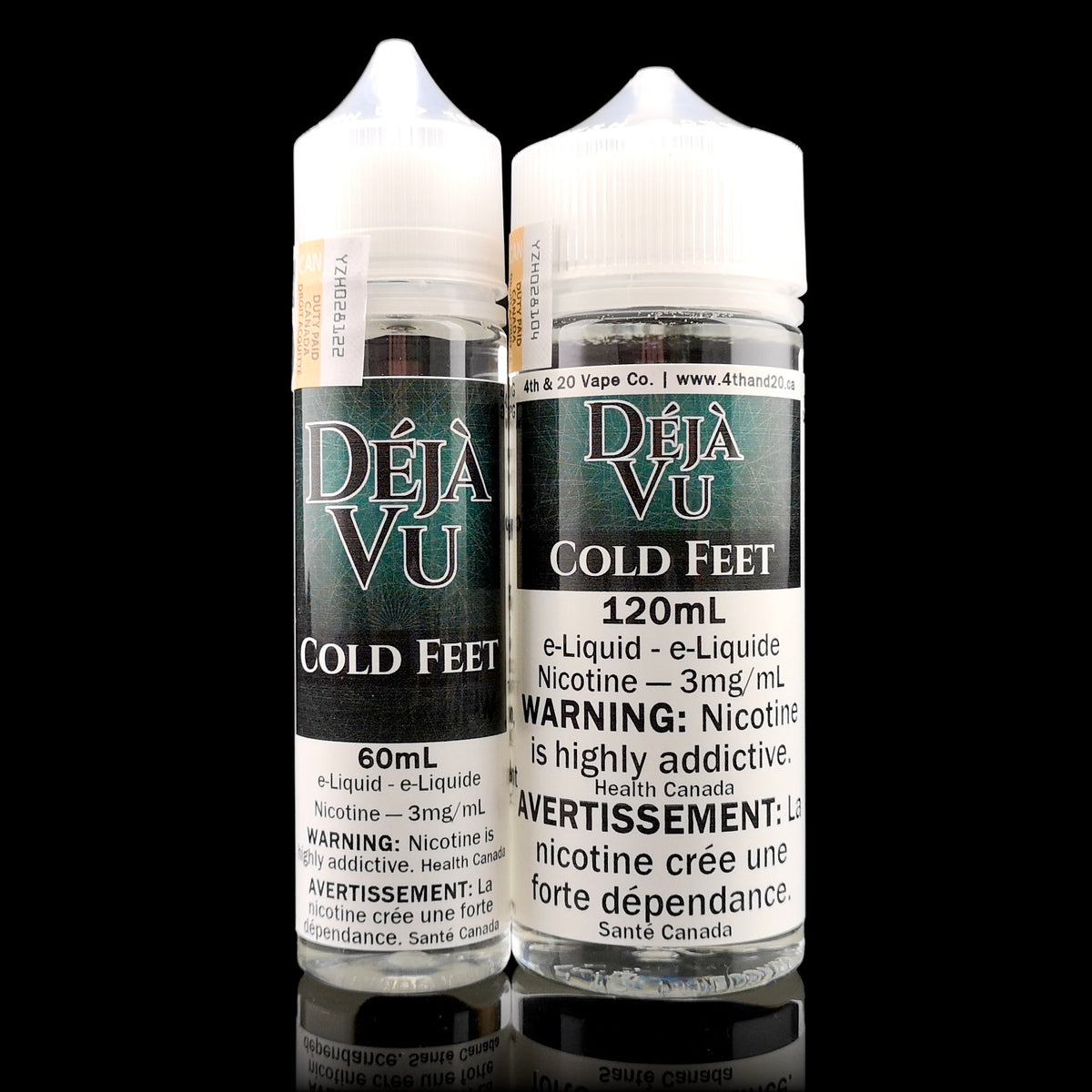 4th & 20 Déjà Vu 120 mL E-Liquid – product view 3