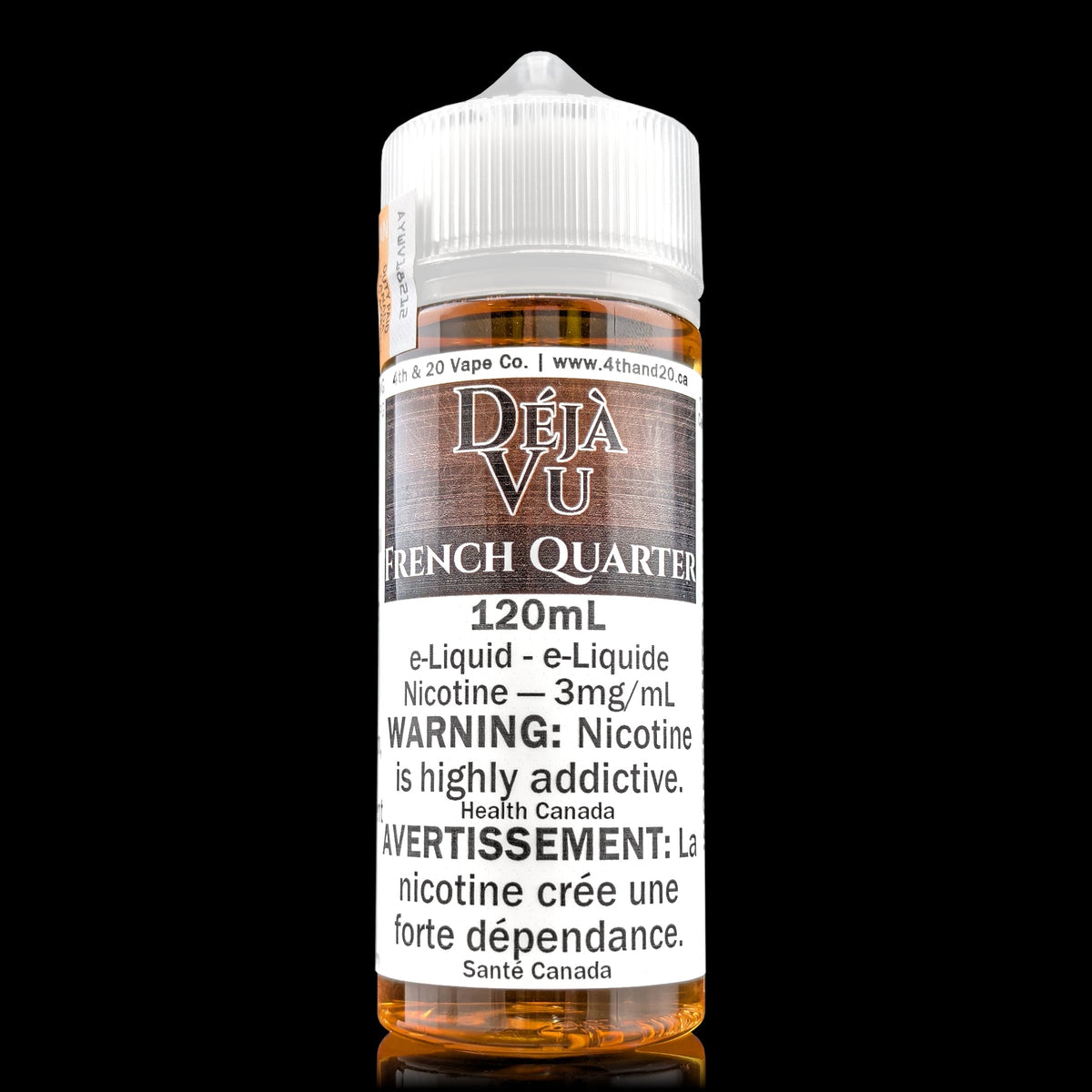 4th & 20 Déjà Vu 120 mL E-Liquid – product view 6