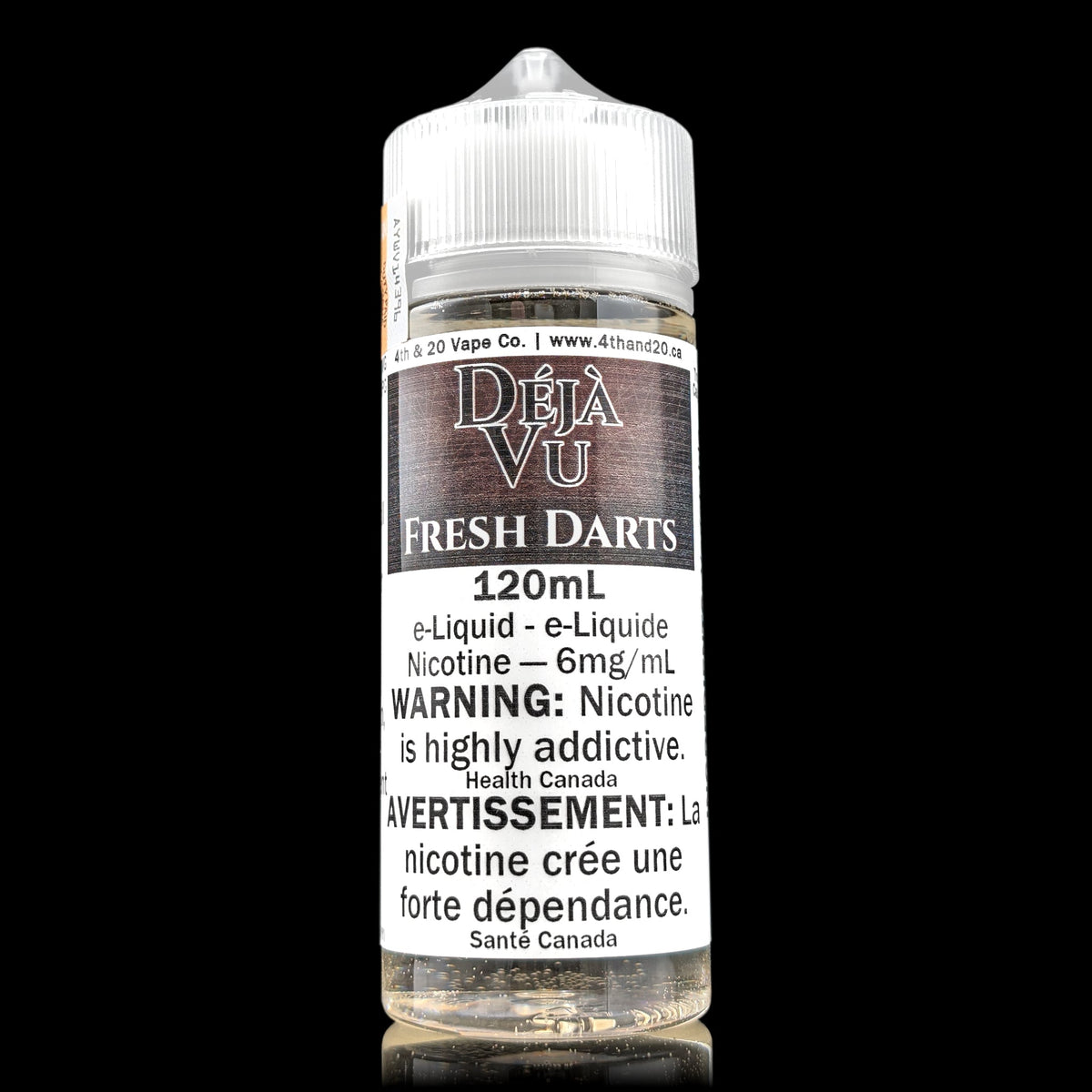 4th & 20 Déjà Vu 120 mL E-Liquid – product view 5